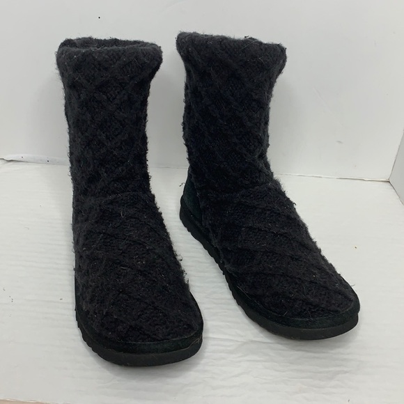 UGG Women's Lattice Cardy knit boots - Picture 1 of 8